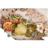 Супница с крышкой "барокко" 25*44*22 см. Ceramiche D'arte (335-301) 