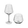 Набор из 2 пр. "лето":бокал для вина+стакан для виски 700/500 мл.высота=25/9 см. RCR (305-571)