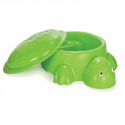 Песочница Черепаха с крышкой (цвета в ассортименте) (6097plsn)