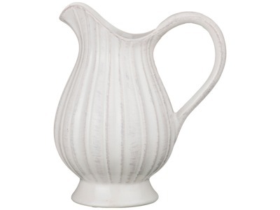 Ваза-кувшин "provence" цвет:античный белый 12/16*20,5 см. Hebei Grinding (232-152) 