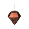 Декоративное изделие шар стеклянный 8*10 см. цвет: коричневый (кор=96шт.) Dalian Hantai (862-073)