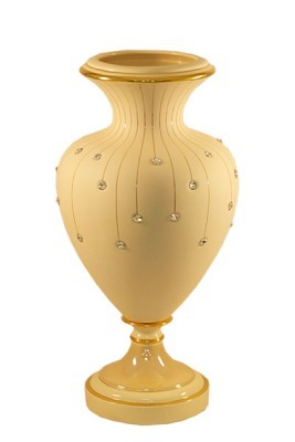 Декоративная ваза  Damasco Swarowsky Cream - DEL743_COS-AL Delta
