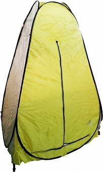 Палатка рыбака автомат SWD б/дна (8608081) желто/серый (52509)