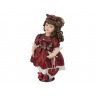 Фарфоровая кукла с мягконабивным туловищем высота=30 см Nanjing International (485-087) 