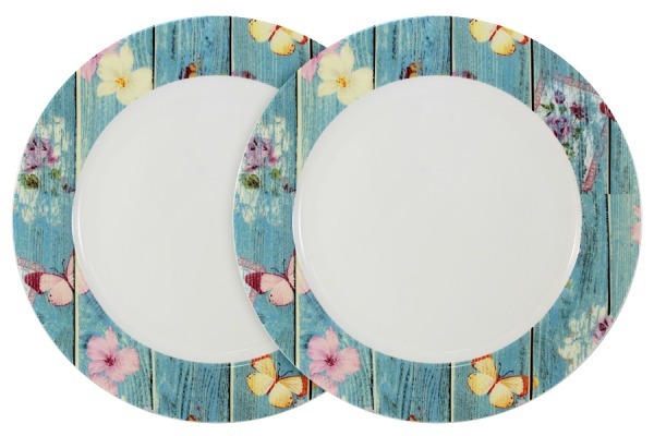 Набор из 2-х обеденных  тарелок Фантазия - PWW-TD150118-27AL Primavera