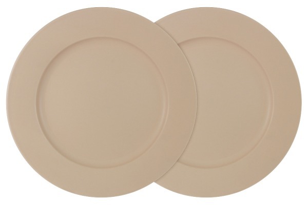 Набор из 2-х обеденных тарелок Птичье молоко - AL-120E2257-3-LF Anna Lafarg LF Ceramics