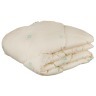 Одеяло эвкалипт 200*220 см, верх:50% хлопок/50% п/э, наполнитель: 100% полиэстер, сливочный с рисунк (556-176) 