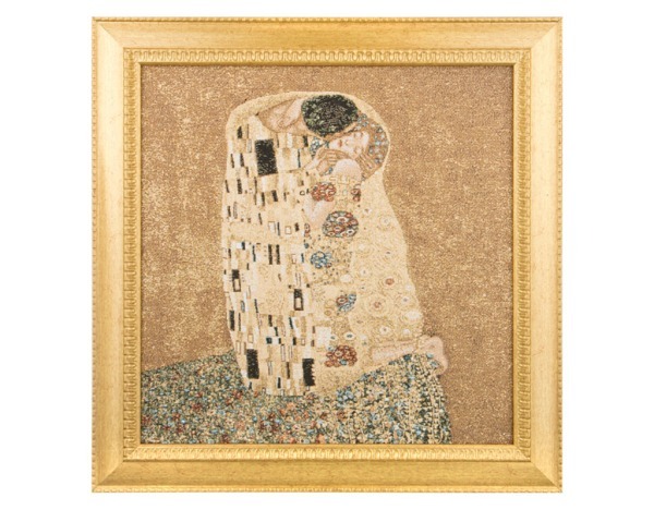 Гобеленовая картина "г.климт.поцелуй" 55*54см. Оптпромторг Ооо (404-005-02) 