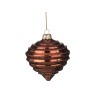 Декоративное изделие шар стеклянный диаметр=8 см. высота=9 см. цвет: коричневый (кор=96шт.) Dalian Hantai (862-084)
