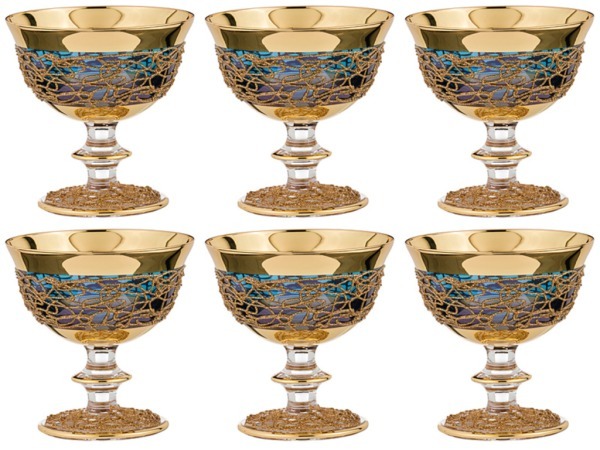 Набор бокалов для коктейлей из 6 шт.300 мл.высота=12 см. Same Decorazione (103-521) 