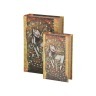 Комплект шкатулок-книг из 2 шт.27*18*7/21*13*5 см. Polite Crafts&gifts (184-317) 