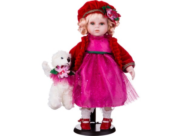 Кукла фарфоровая высота=36 см. RF COLLECTION (346-224)