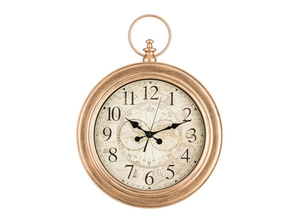Часы настенные кварцевые "italian style" 62*46*8 см.диаметр циферблата=34 см. Lefard (220-129)