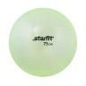 Мяч гимнастический GB-105 75 см, прозрачный, зеленый (136442)