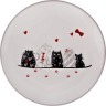 Тарелка десертная "кошкин дом" 20,3*20,3*2 см. (кор=48 шт.) Lefard (230-061)