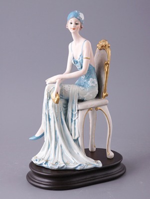 Статуэтка "дама в кресле" высота=27 см. P.n.ceramics (431-118) 