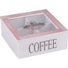 Шкатулка для чая "coffee" 18*18*7 см Polite Crafts&gifts (222-306)