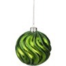 Декоративное изделие шар стеклянный диаметр=8 см. высота=9 см. цвет: салатовый Dalian Hantai (D-862-093) 