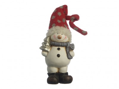 Фигурка "снеговик" 8*6*13 см Polite Crafts&gifts (156-653) 