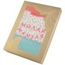 Фартук с полотенцем  для рук "милая мамуля", 100% лен/хб,цветй-розовый/белый(кор=6шт) Оптпромторг ООО (850-647)