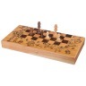 Набор игр 3 в 1 "рыцари": шахматы, шашки, нарды 50*50 см (кор=6шт.) Фотьев В.а. (28-337)