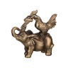 Фигурка "слон с петухом" высота=12 см.длина=12 см. Chaozhou Fountains&statues (100-376) 