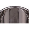 Кастрюля agness со стеклянной крышкой нержавеющая сталь 11 л, 26*21 см Agness (936-022)