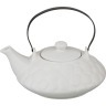 Заварочный чайник 800 мл.белый (кор=18шт.) Agness (470-300)