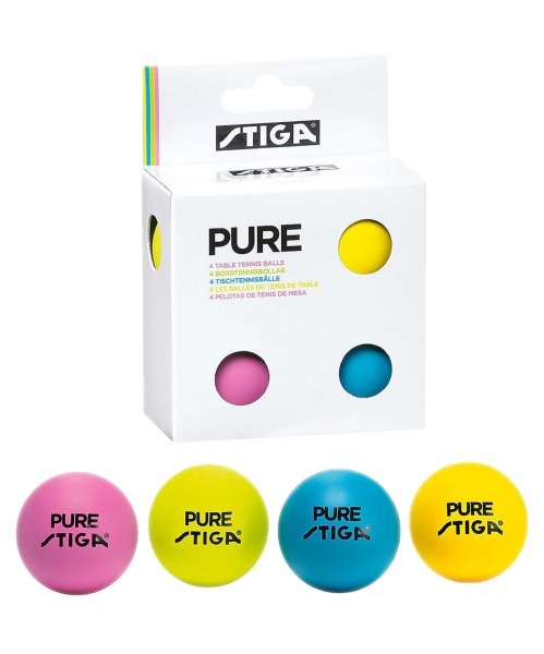 Мяч н/т Pure Color Advance 4 цвета (4 шт.) (80597)