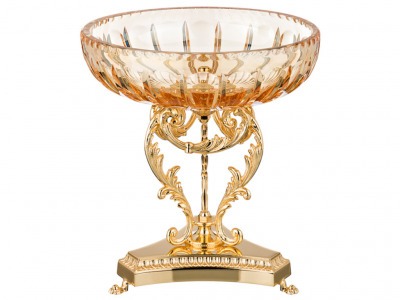 Декоративная чаша высота=27 см.диаметр=25 см. Rosaperla Di (284-505) 