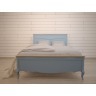 Голубая двуспальные кровать "Leontina" ST9341MB-ET