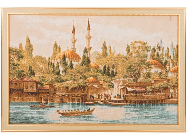 Гобеленовая картина "башни при мечети" 57х39см. (404-311-73) 