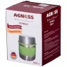 Термос agness с широким горлом 1000мл, пластиковый контейнер, колба нжс Agness (910-062)
