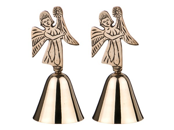 Набор колокольчиков из 2 шт."ангел" высота=14 см Sri Ram (878-112) 