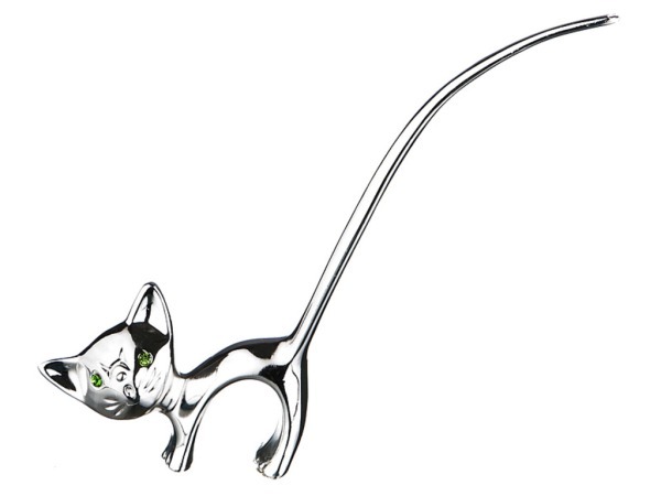 Подставка для колец "кошка" длина=14 см. Guangzhou Weihong (258-037) 