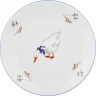 Набор посуды 3 пр. "гуси": тарелка+миска+кружка 250 мл. диаметр=19/16 см. высота=8 см. M.Z. (655-064)