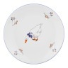 Набор посуды 3 пр. "гуси": тарелка+миска+кружка 250 мл. диаметр=19/16 см. высота=8 см. M.Z. (655-064)
