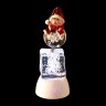 Фигурка с подсветкой "снеговик" 5*5*14 см. Polite Crafts&gifts (786-216)