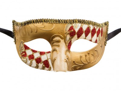 Изделие декоративное "маска карнавальная" 16*8 см.без упаковки Vogue International (547-130) 