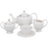 Чайный сервиз на 6 персон 15 пр.1100/220/300/300 мл. Porcelain Manufacturing (418-277) 