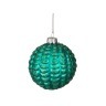Декоративное изделие шар стеклянный диаметр=8 см. высота=9 см. цвет: тиффани (кор=96шт.) Dalian Hantai (862-110)
