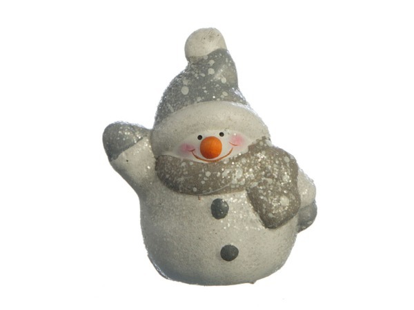 Фигурка "снеговик" 6*4*7 см.без упаковки (мал-12/кор=144шт.) Lefard (156-687)