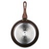 Сковорода со стекл.крышкой и антипригарным покрытием диаметр=22 см.высота=4,5 см. Ningbo Gourmet (918-145) 