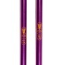 Палки для скандинавской ходьбы Longway, 78-135 см, 2-секционные, фиолетовые/жёлтые (174065)