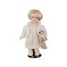 Фарфоровая кукла "вероника" с мягконабивным туловищем высота=30 см. (кор=12шт.) Lefard (485-249)