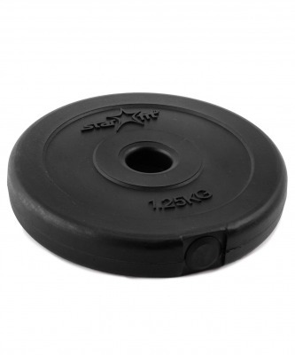 Диск пластиковый BB-203 d=26 мм, черный, 1,25 кг (78532)