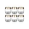Набор стаканов для виски "сильвана кант" из 6 шт. 305 мл (кор=8набор.) Алешина Р.р. (484-042)