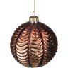 Декоративное изделие шар стеклянный диаметр=8 см. высота=9 см. цвет: коричневый (кор=96шт.) Dalian Hantai (862-119)