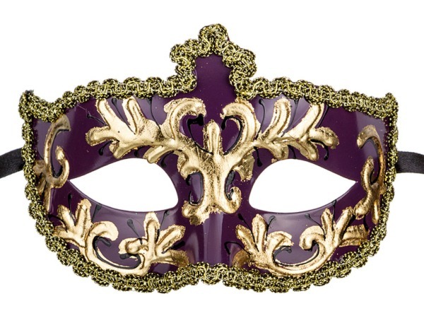 Изделие декоративное "маска карнавальная" 12*16 см. без упаковки Vogue International (547-128) 
