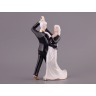 Фигурка "пара в танце" 14*9 см. высота=25,5 см. Hangzhou Jinding (98-486) 